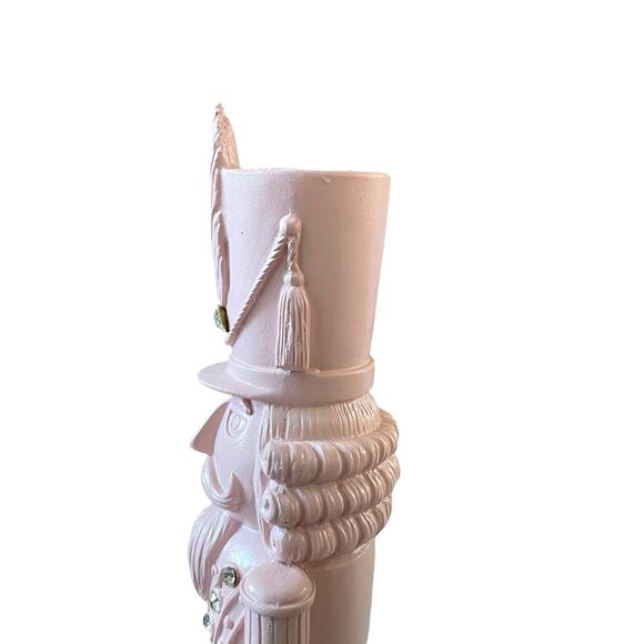 34th & Pine Pastel Pink & Rhinestones Christmas Nutcracker Holiday Decor New - Picture 12 of 16